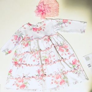 Gorgeous Boutique Tralala Dress and Hat Sz 12 M